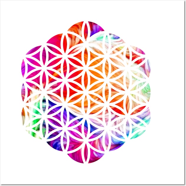 Flower of Life Wall Art by nnorbi